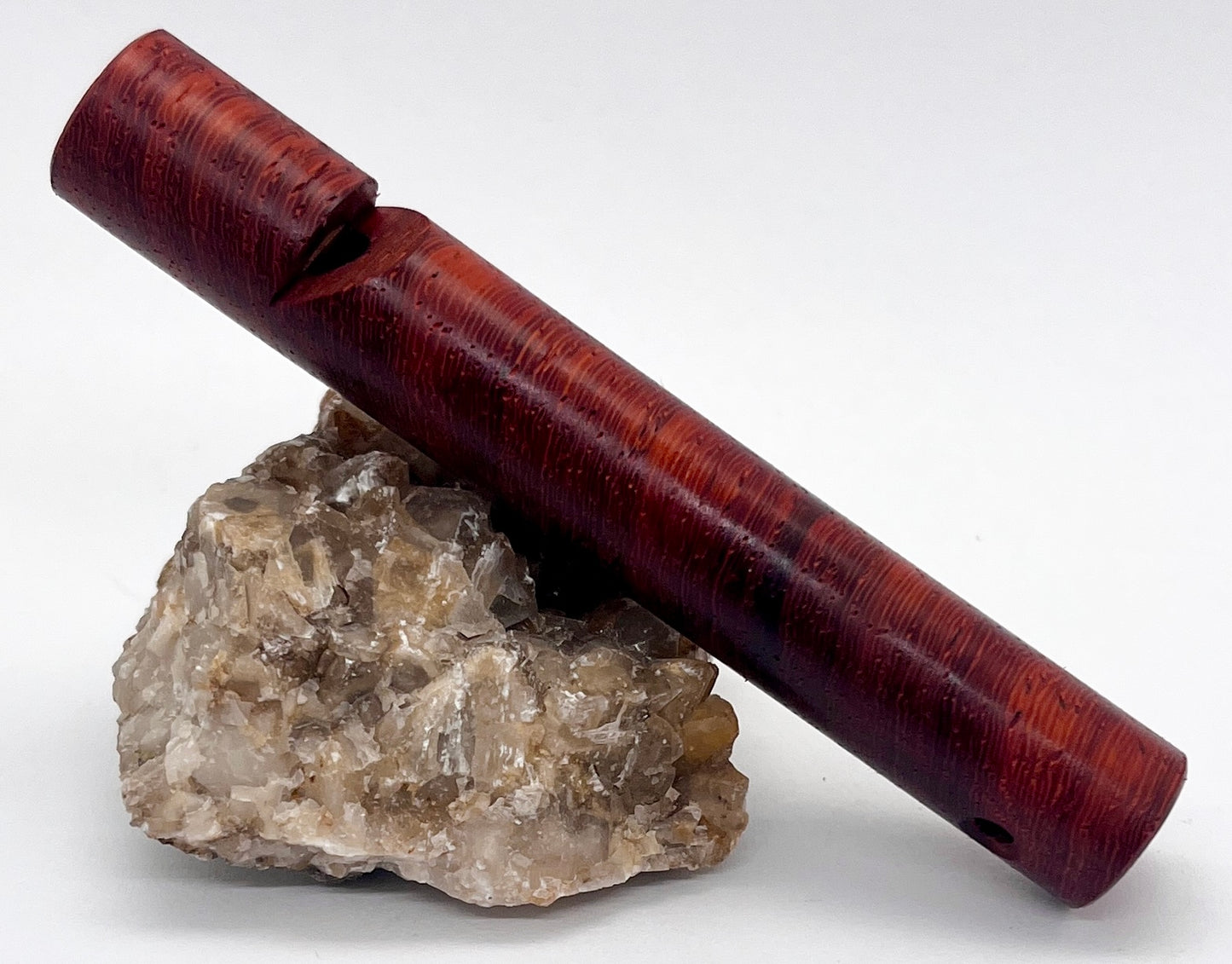 Hundepfeife aus Padoukholz