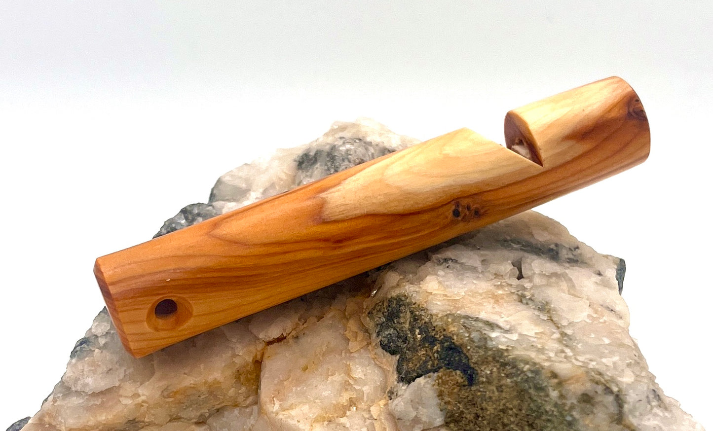 Hundepfeife aus Eibenholz
