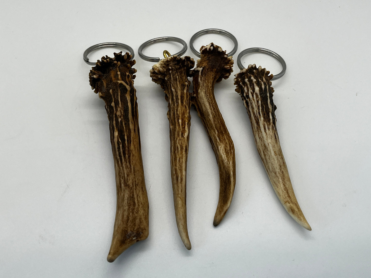 Schlüsselanhänger aus Rehbockstange